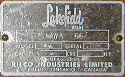 Lakefield Deck Plate