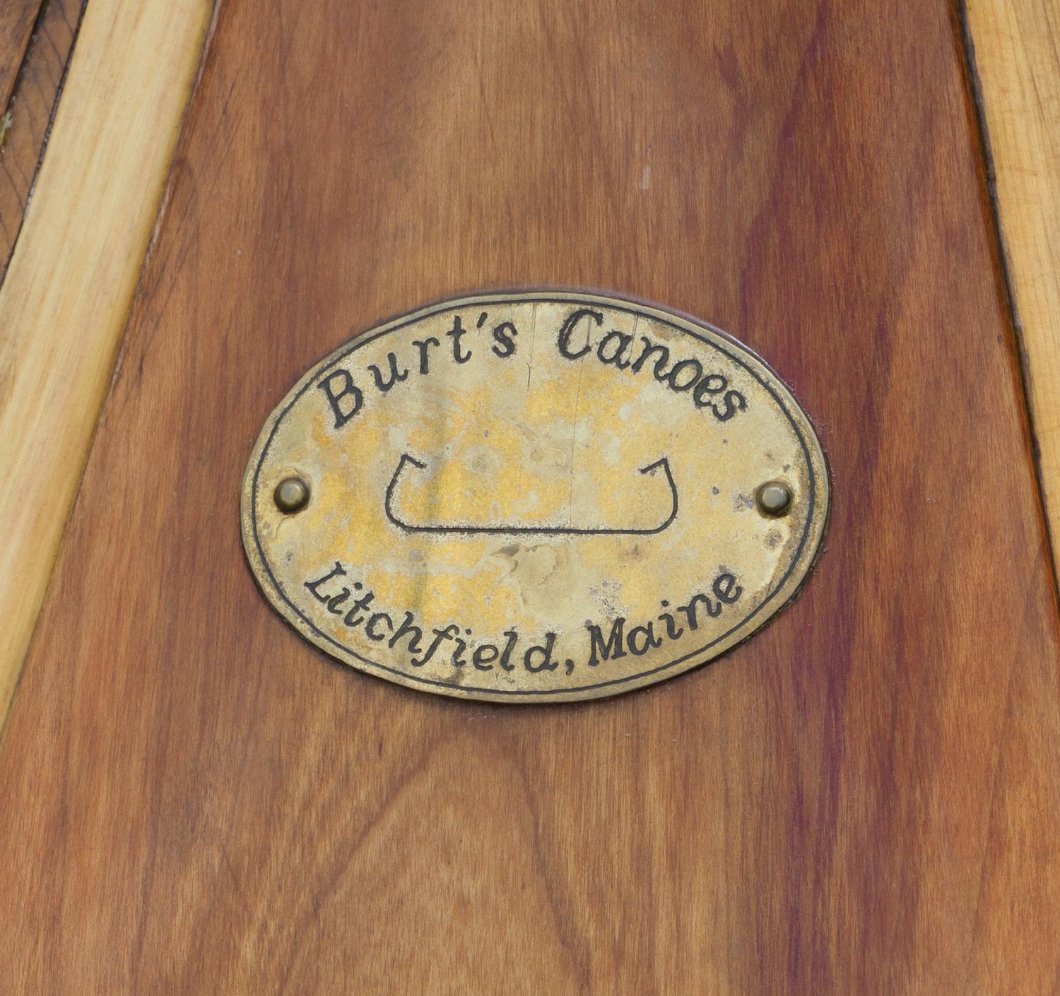 Burt's Canoes tag