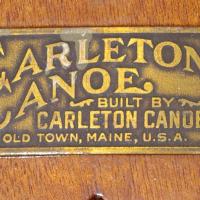 Carleton Canoe Company Deck plate