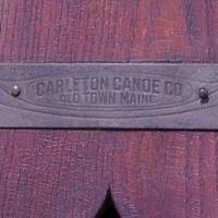 Carleton Canoe Company deckplate