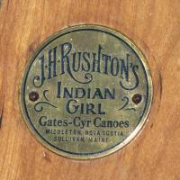 Gates-Cyr Canoes Indian Girl Medallion